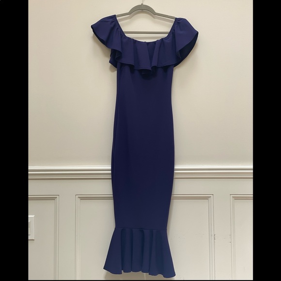 Havana Ruffle Midi Dress - Picture 2 of 2